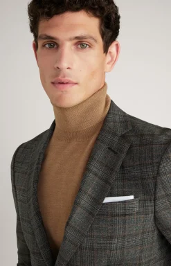 Baukasten-Sakko Dash in Grau kariert