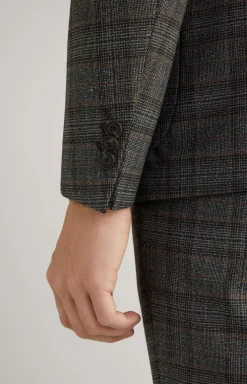 Baukasten-Sakko Dash in Grau kariert