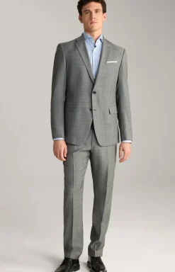 Baukasten-Sakko Finch in Grau strukturiert