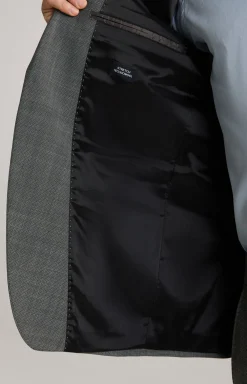 Baukasten-Sakko Finch in Grau strukturiert