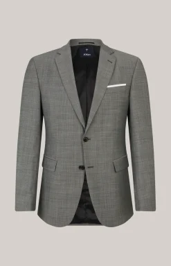 Baukasten-Sakko Finch in Grau strukturiert