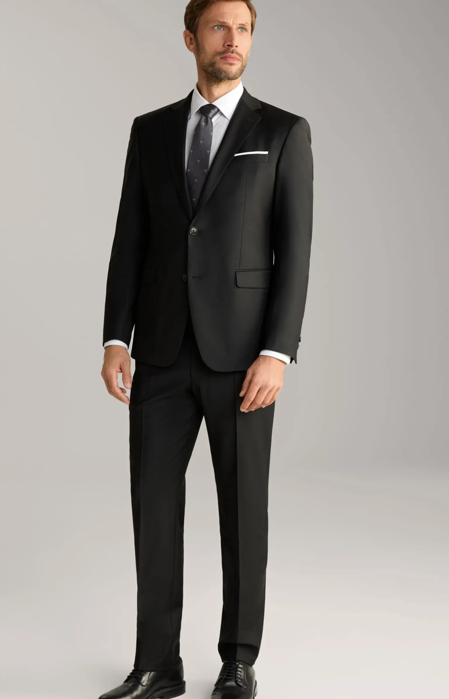 Baukasten-Sakko Finch in Schwarz