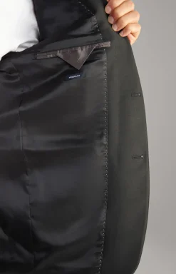 Baukasten-Sakko Finch in Schwarz