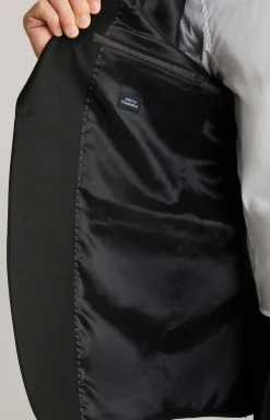 Baukasten-Sakko Finch in Schwarz