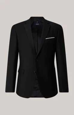 Baukasten-Sakko Finch in Schwarz