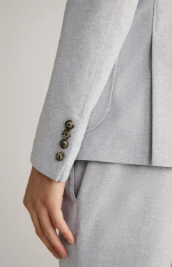 Baukasten-Sakko Harco in Hellgrau meliert