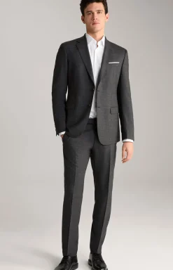 Baukasten-Sakko Herby in Anthrazit meliert