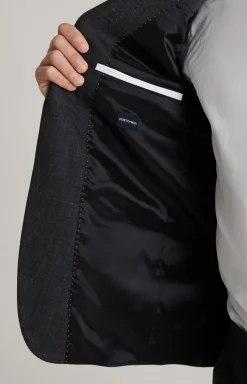 Baukasten-Sakko Herby in Anthrazit meliert