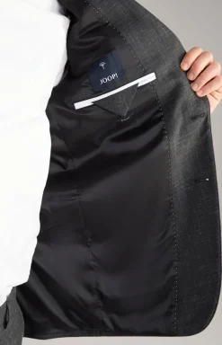 Baukasten-Sakko Herby in Anthrazit meliert