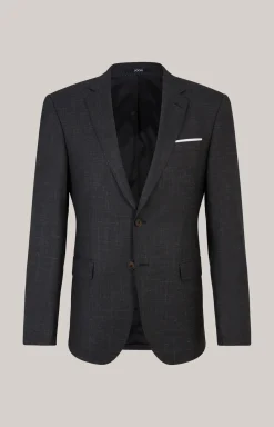 Baukasten-Sakko Herby in Anthrazit meliert