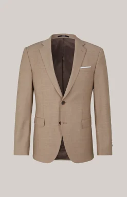 Baukasten-Sakko Herby in Beige meliert