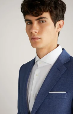 Baukasten-Sakko Herby in Blau meliert