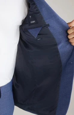 Baukasten-Sakko Herby in Blau meliert