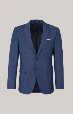 Baukasten-Sakko Herby in Blau meliert