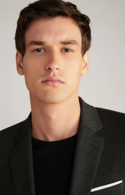 Baukasten-Sakko Herby in Grün kariert