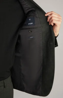 Baukasten-Sakko Herby in Grün kariert