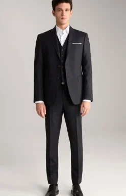 Baukasten-Sakko Herby in Navy kariert