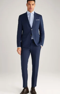 Baukasten-Sakko Herby in Navy meliert