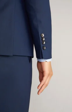 Baukasten-Sakko Herby in Navy meliert