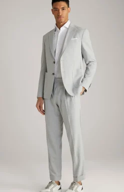 Baukasten-Sakko Hoverest in Hellgrau meliert