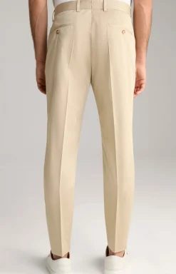 Baumwoll-Baukasten-Hose Bennet in Beige