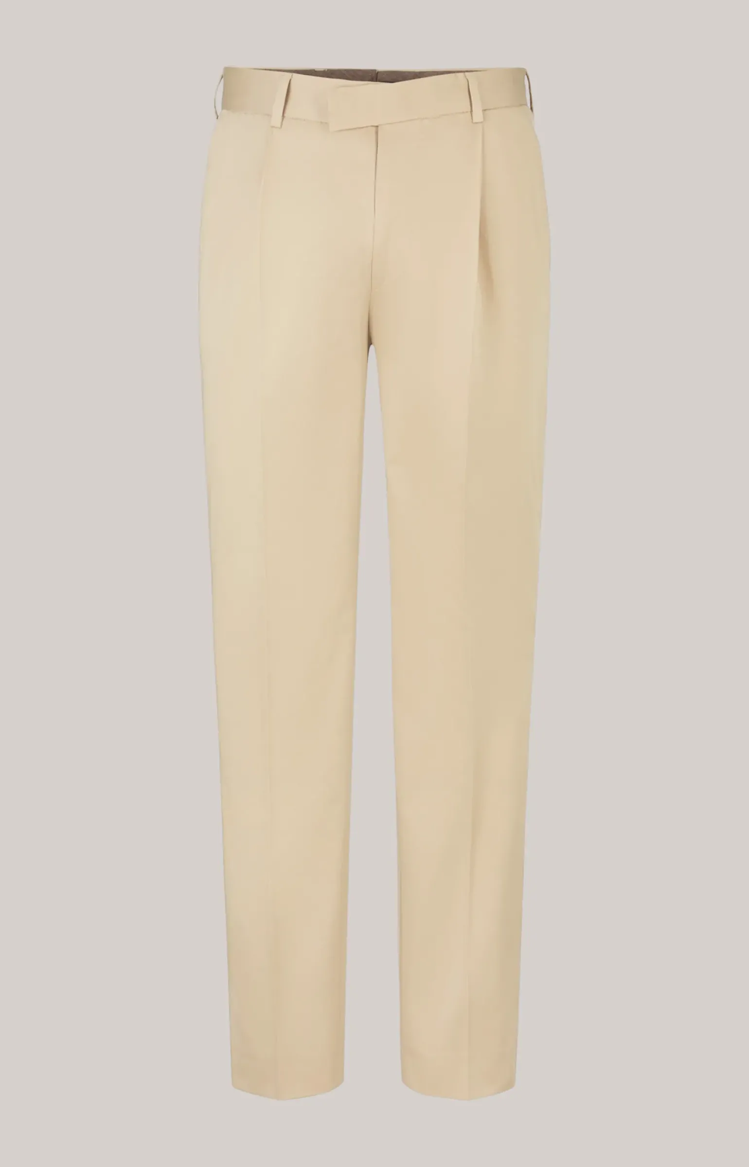 Baumwoll-Baukasten-Hose Bennet in Beige
