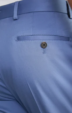 Baumwoll-Baukasten-Hose Bennet in Hellblau