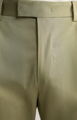 Baumwoll-Baukasten-Hose Bennet in Oliv