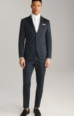 Baumwoll-Baukasten-Sakko Dash in Navy