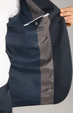 Baumwoll-Baukasten-Sakko Dash in Navy