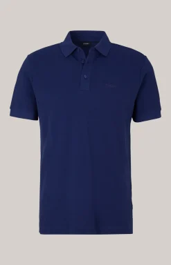 Baumwoll-Poloshirt Primus in Navy