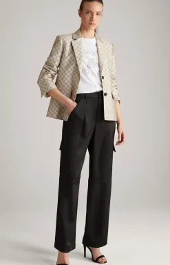 Baumwoll-T-Shirt in Weiß