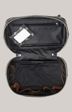 Beauty-Case Cortina Flora in Schwarz