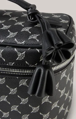 Beauty-Case Cortina Flora in Schwarz