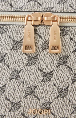 Beauty-Case Mazzolino Edition Flora in Schwarz/Offwhite