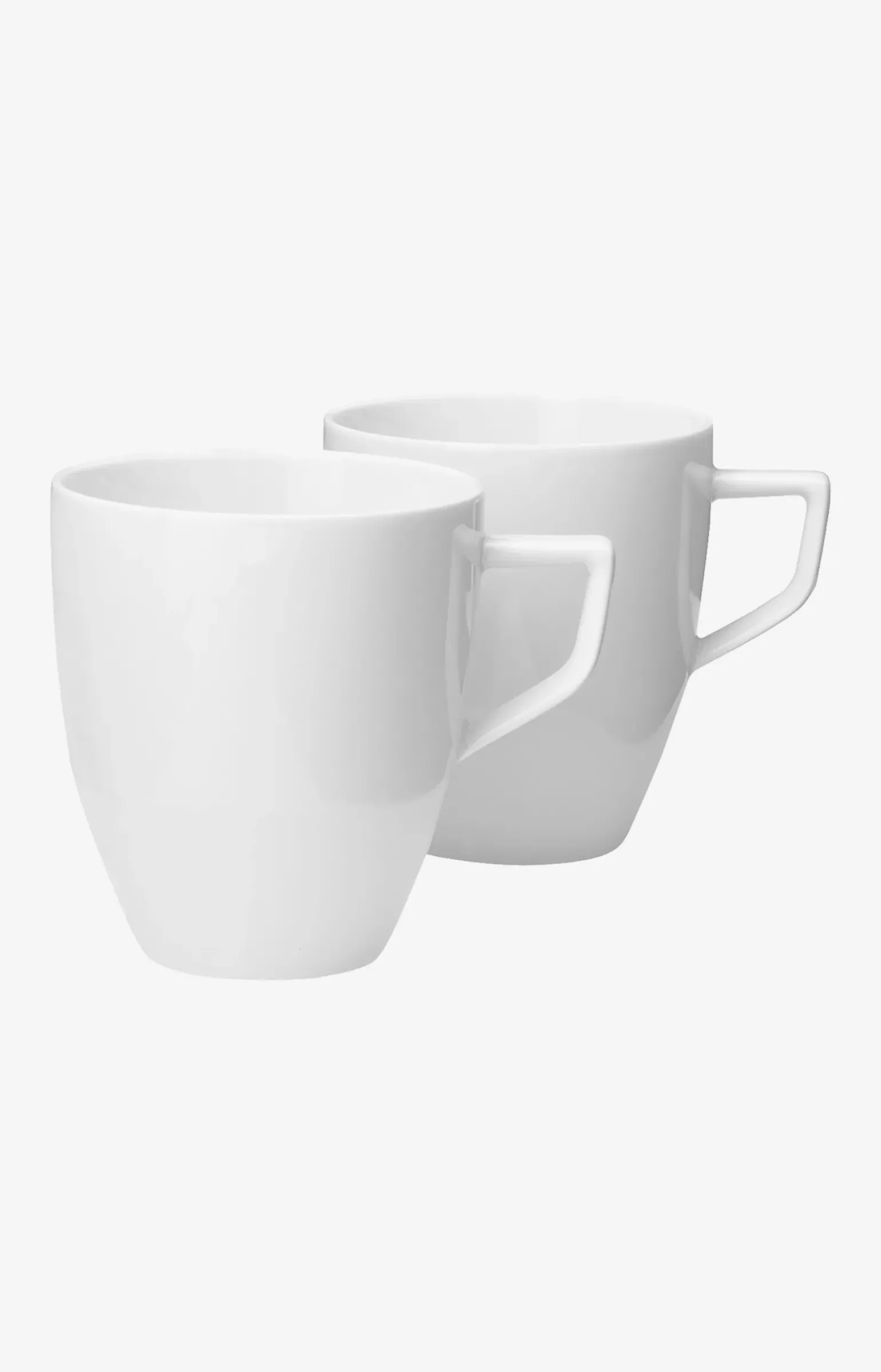 Becher Single Cornflower - 2er Set in Weiß