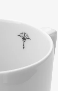 Becher Single Cornflower - 2er Set in Weiß