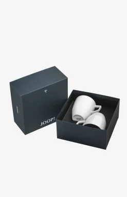 Becher Single Cornflower - 2er Set in Weiß