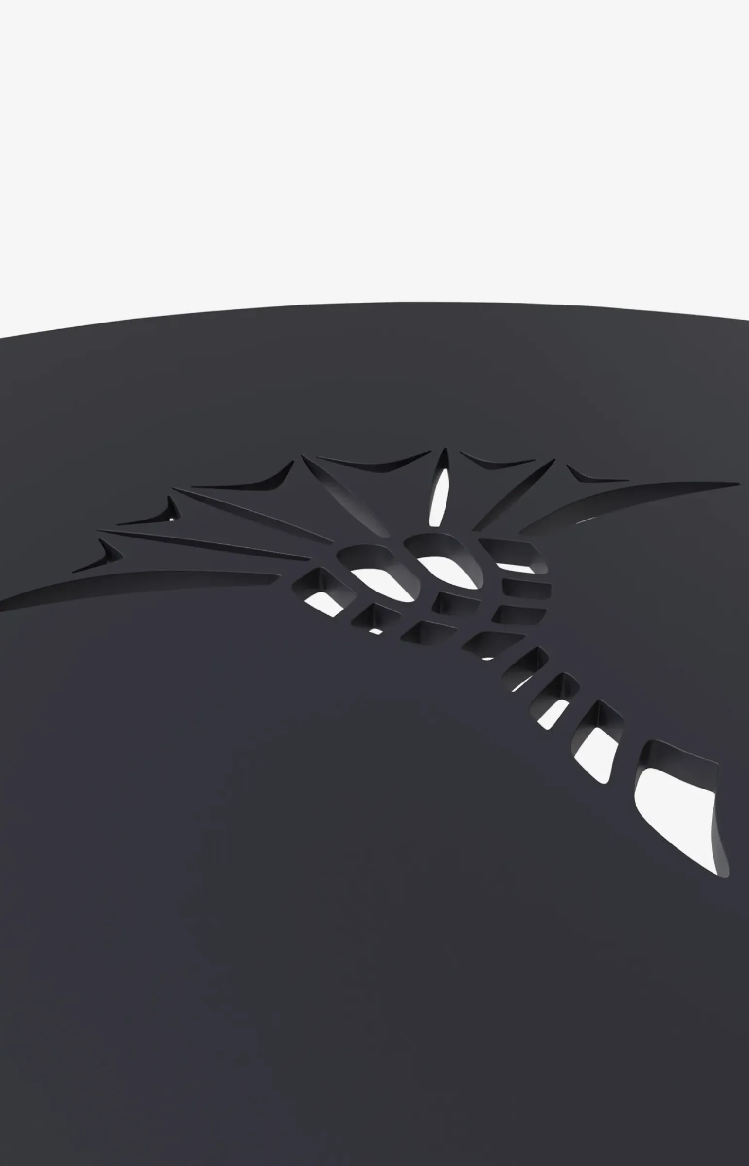 Beistelltisch JOOP! EMBOSS, 40 x 42 cm in Nachtblau