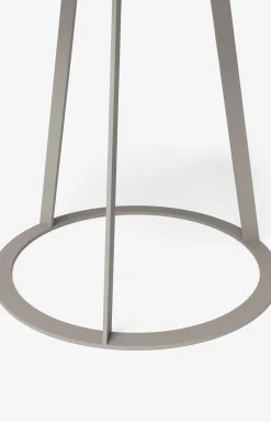 Beistelltisch JOOP! ROUND mit lackierter Holzfaserplatte, 45 x 47 cm in Taupe