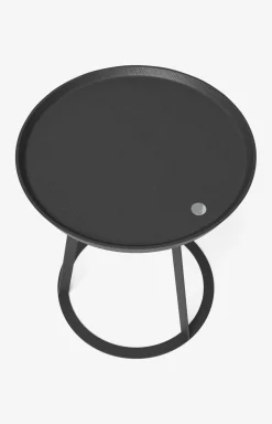 Beistelltisch JOOP! ROUND mit Raucheichenplatte, 45 x 52 cm in Anthrazit