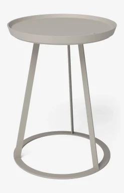 Beistelltisch JOOP! ROUND mit lackierter Holzfaserplatte, 45 x 52 cm in Taupe