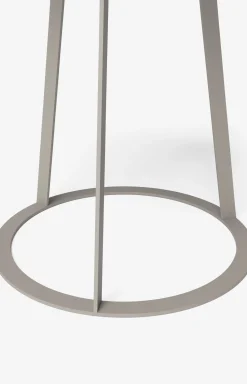 Beistelltisch JOOP! ROUND mit lackierter Holzfaserplatte, 45 x 52 cm in Taupe