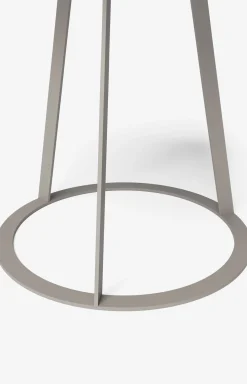 Beistelltisch JOOP! ROUND mit Raucheichenplatte, 45 x 47 cm in Taupe/Anthrazit