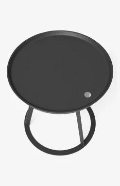 Beistelltisch JOOP! ROUND mit Raucheichenplatte, 45 x 47 cm in Anthrazit