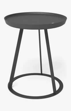 Beistelltisch JOOP! ROUND mit lackierter Holzfaserplatte, 45 x 47 cm in Anthrazit