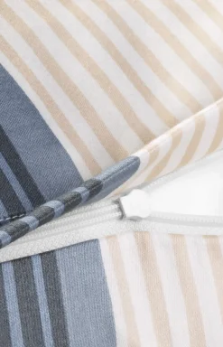 Bettwäsche Cornflower Stripes, Deep Coal