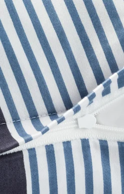 Bettwäsche Cornflower Stripes, Deep Ocean