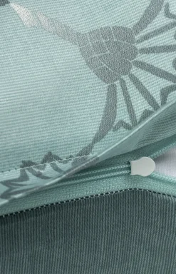 Bettwäsche JOOP! CORNFLOWER DOUBLE in Aqua Foam, 135 x 200 cm