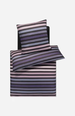 Bettwäsche JOOP! TONE in Violett gestreift